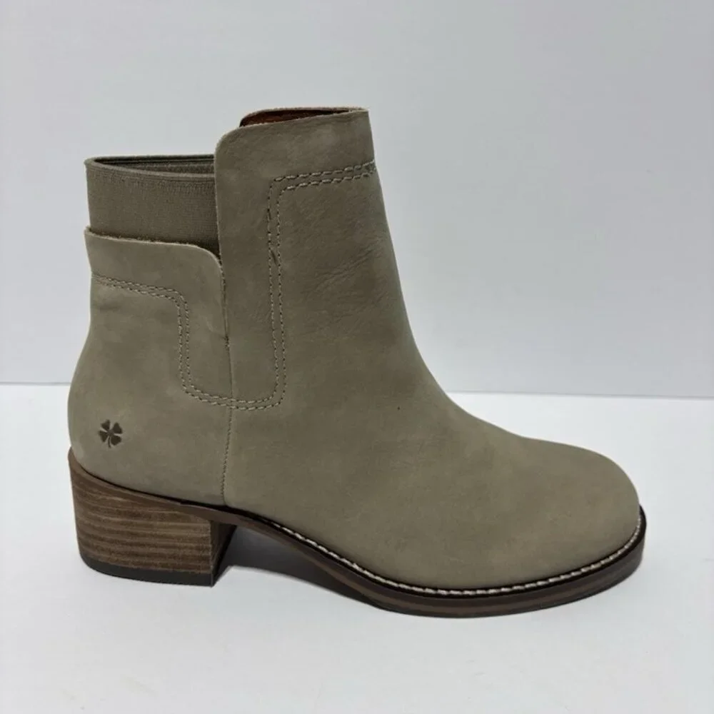 Lucky Brand Women’s Hirsi Grey Ankle Booties, Size 5.5 M